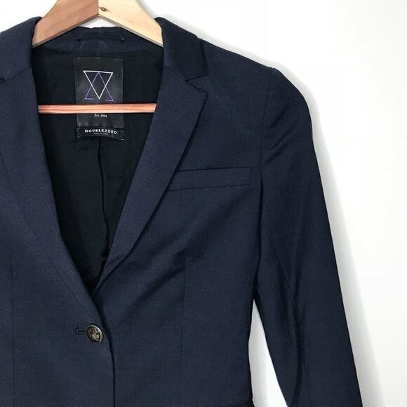Talula Sz 00 Navy Blazer - Cute! - Picture 1 of 8